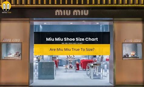 miu miu shoe repair|miu size chart.